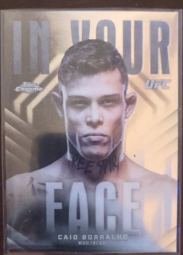 Caio Borralho — 2026 Topps Chrome UFC - In Your Face