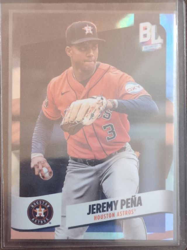 Jeremy Peña — 2024 Topps Big League - Electric Orange