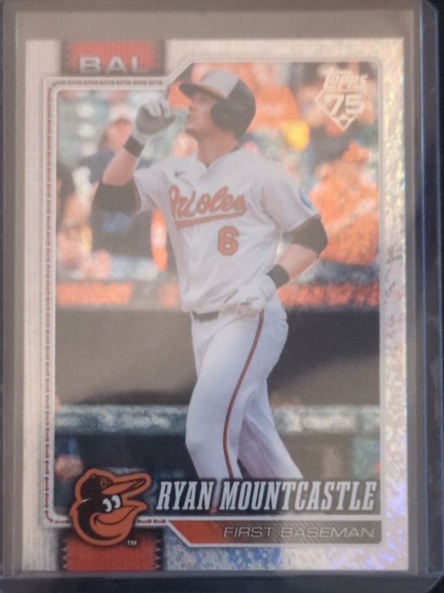 Ryan Mountcastle — 2026 Topps - Aqua Holo Foil