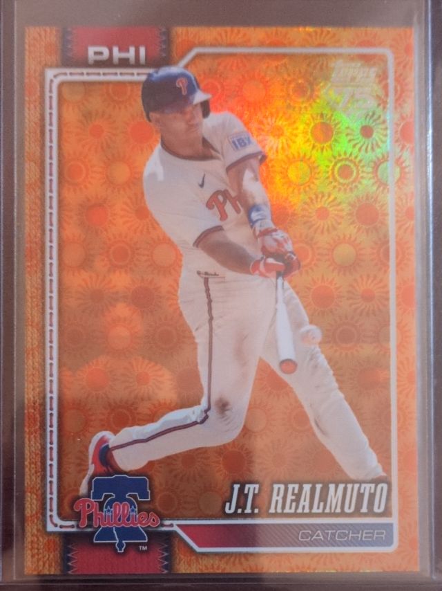 J.T. Realmuto — 2026 Topps - Holiday Sunshine Variation