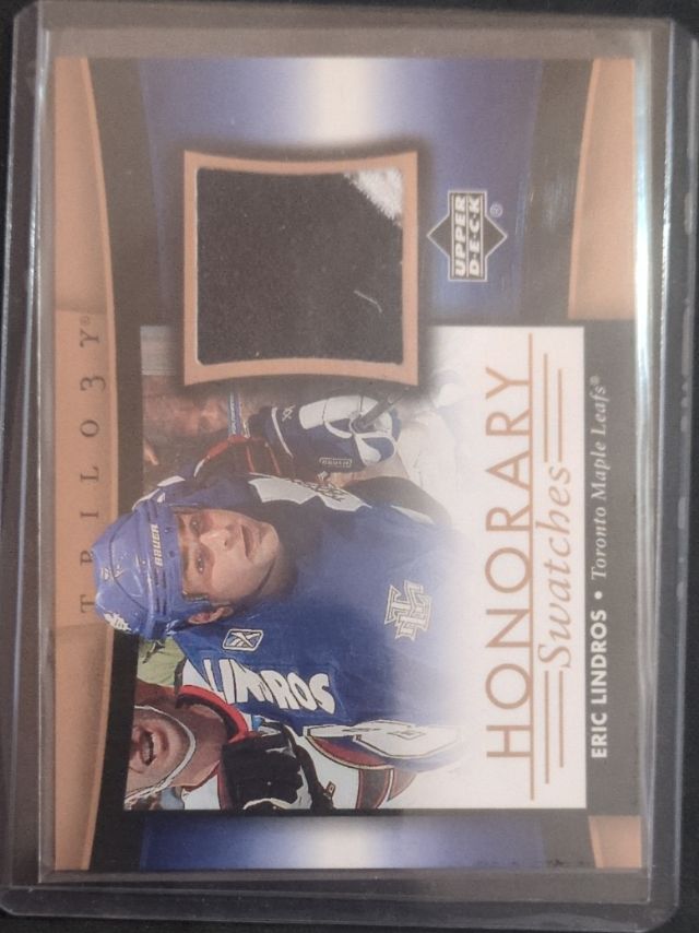 Eric Lindros — 2005-06 Upper Deck Trilogy - Honorary Patches