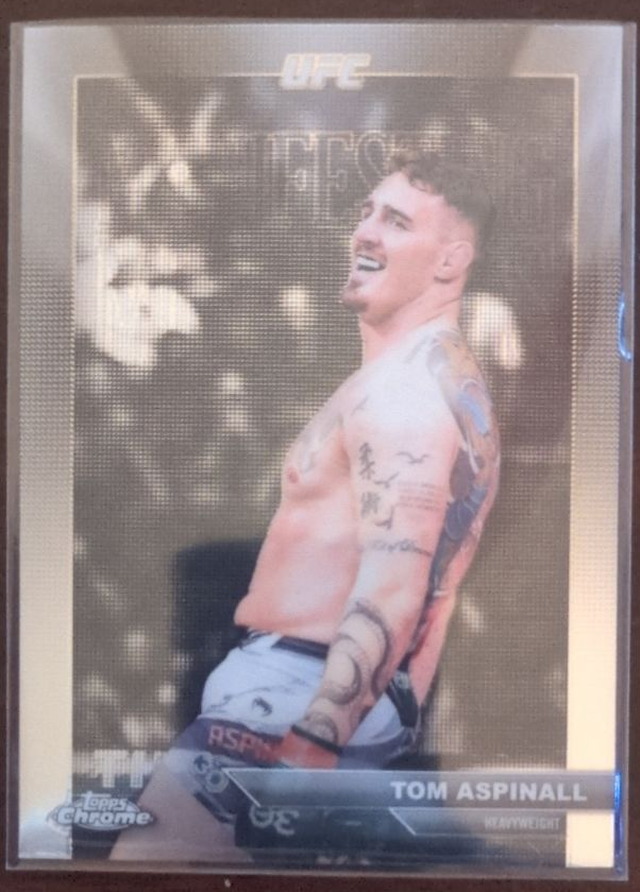 Tom Aspinall — 2026 Topps Chrome UFC - Manifesting Moments