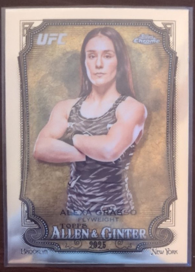 Alexa Grasso — 2026 Topps Chrome UFC - Allen & Ginter