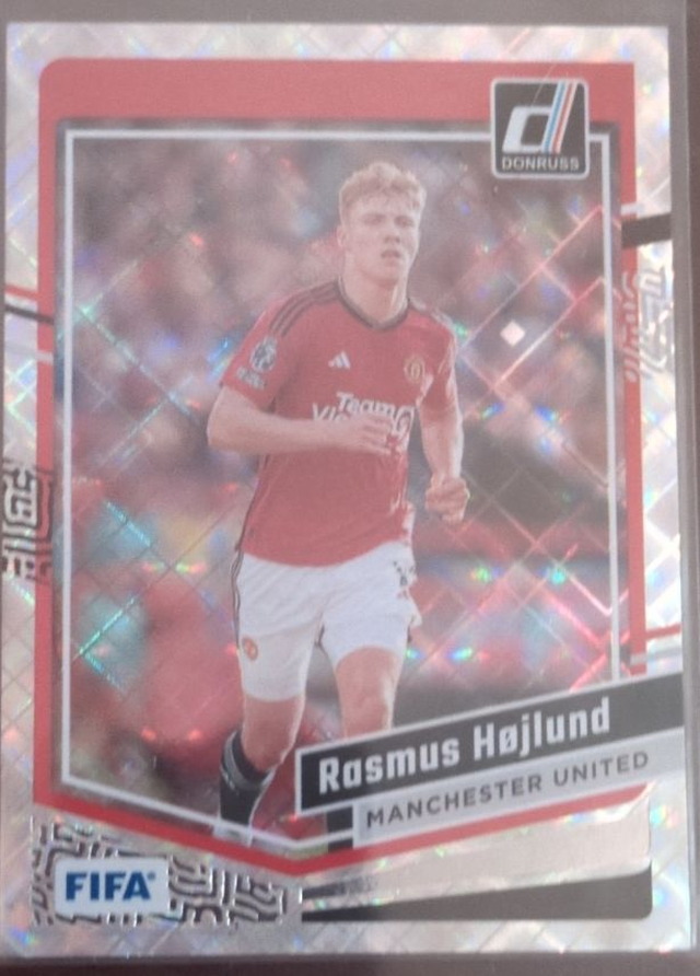 Rasmus Hojlund — 2023-24 Donruss - Diamond