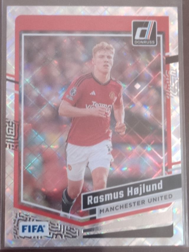 Rasmus Hojlund — 2023-24 Donruss - Diamond