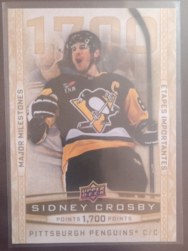 Sidney Crosby — 2026-27 Upper Deck Tim Hortons - Major Milestones