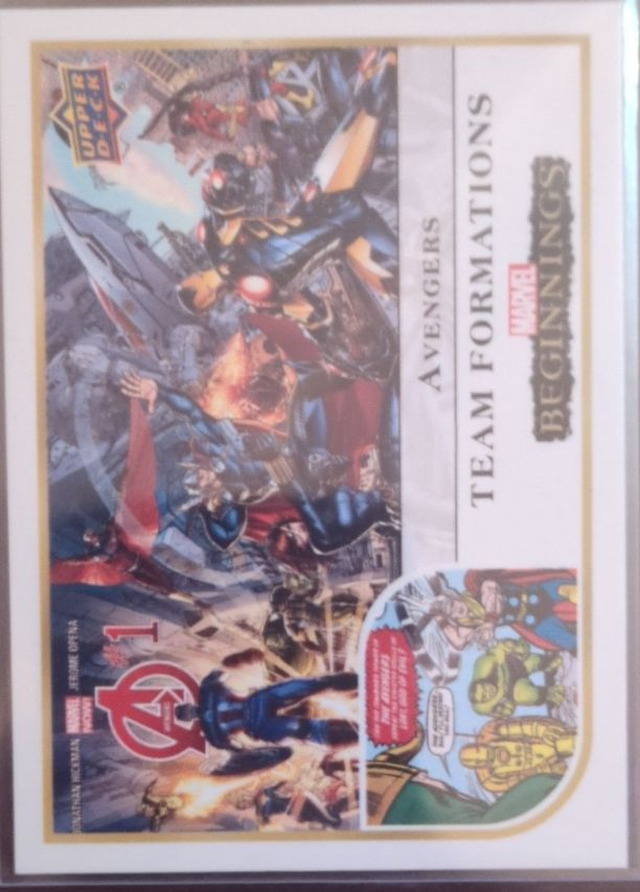 Avengers — 2022 Upper Deck Marvel Beginnings Volume 2, Series 1 - Team Formations