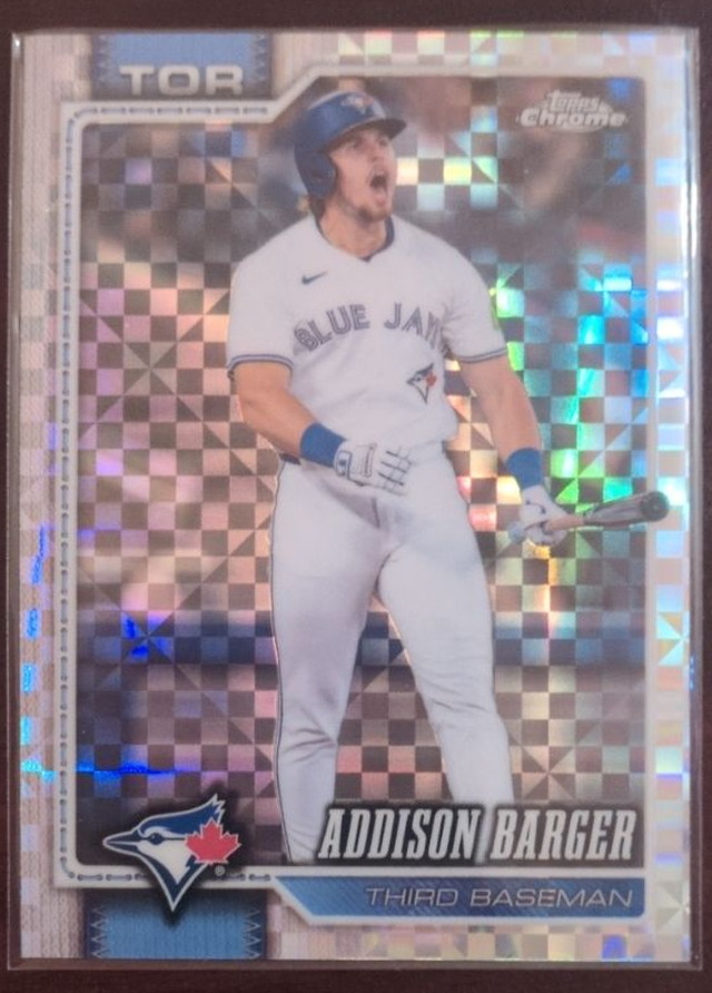 Addison Barger — 2026 Topps Chrome - X-Fractor
