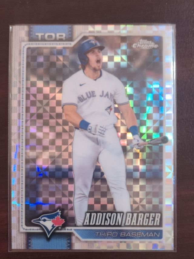 Addison Barger — 2026 Topps Chrome - X-Fractor
