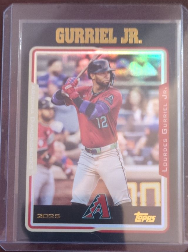 Lourdes Gurriel Jr. — 2025 Topps Archives - Black Foilboard
