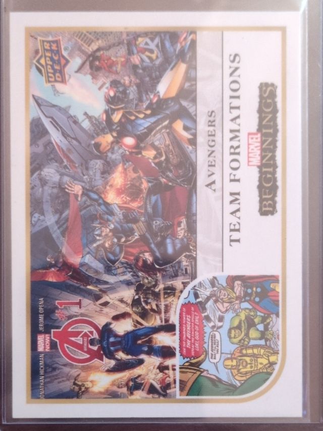 Avengers — 2022 Upper Deck Marvel Beginnings Volume 2, Series 1 - Team Formations