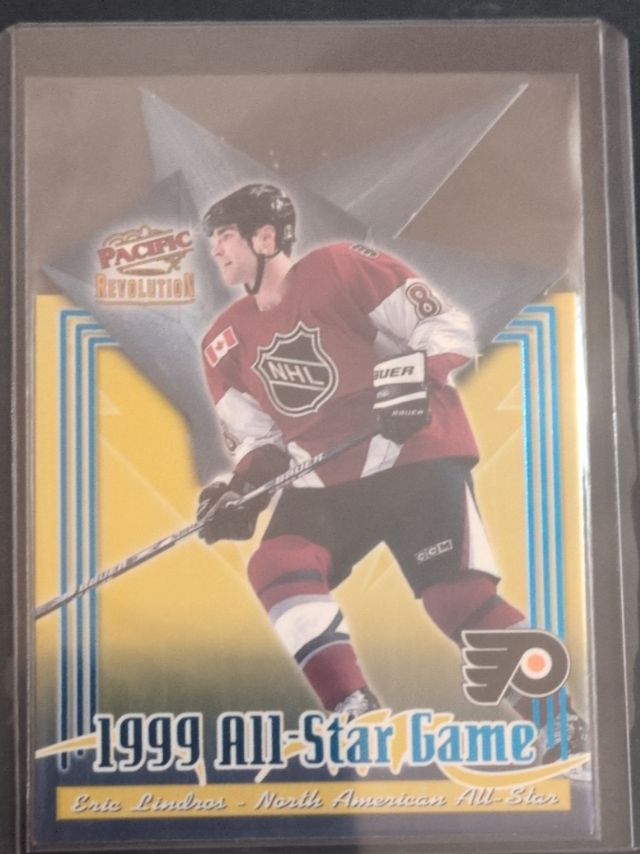 Eric Lindros — 1998-99 Pacific Revolution - All-Star Die Cuts