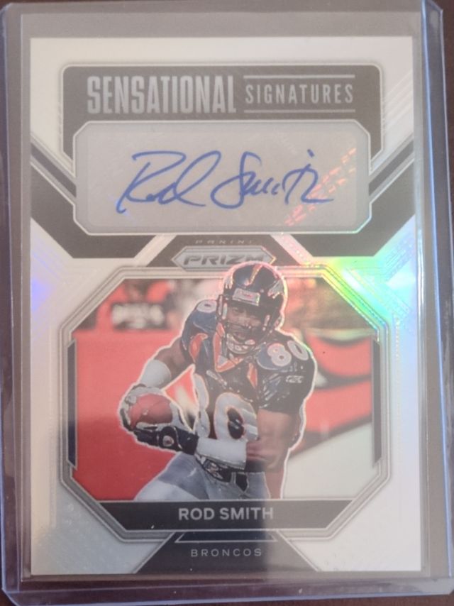 Rod Smith — 2022 Panini Prizm - Sensational Signatures
