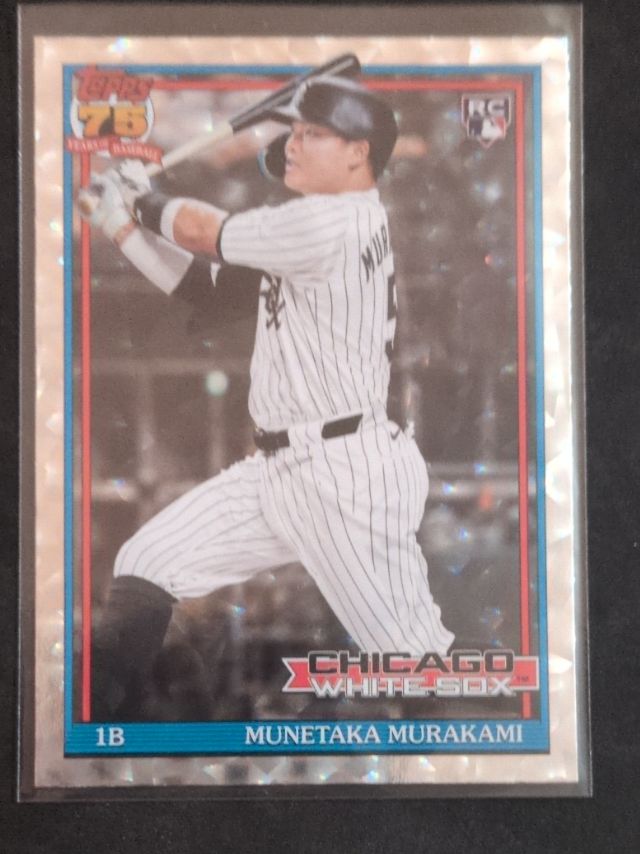 Munetaka Murakami — 2026 Topps - 1991 Topps Baseball 35th Anniversary Crackle Foil (Series Two)