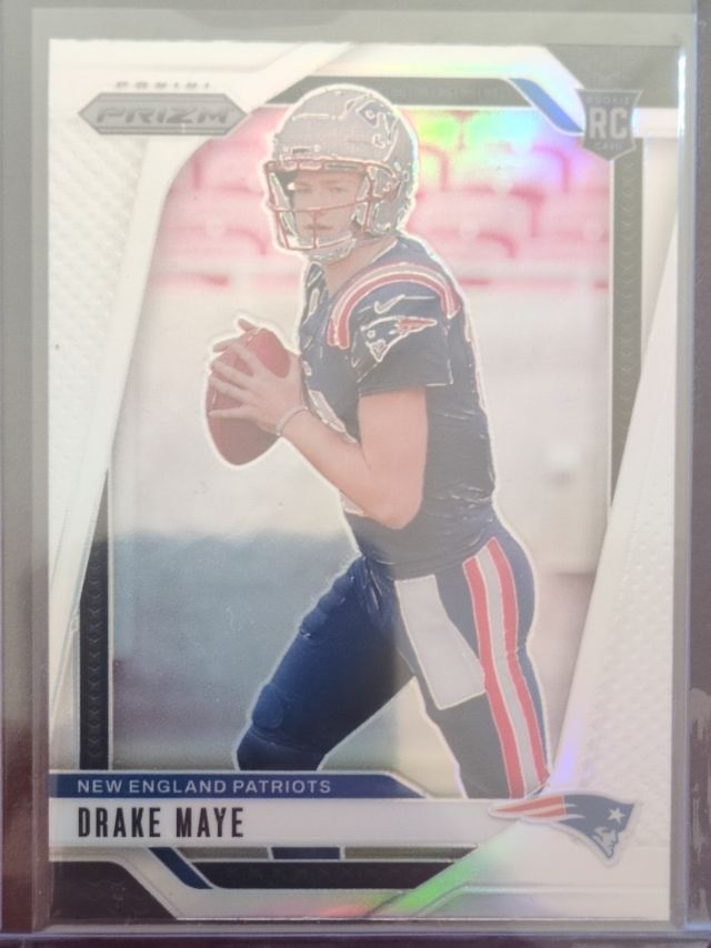 Drake Maye — 2024 Panini Prizm - Silver