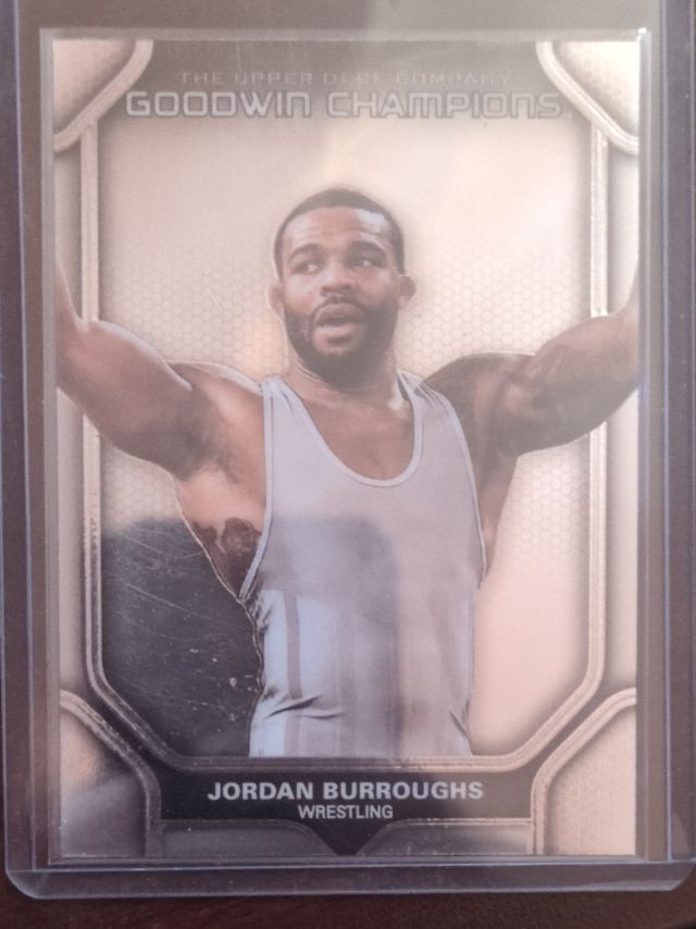 Jordan Burroughs — Upper Deck Goodwin Champions - base