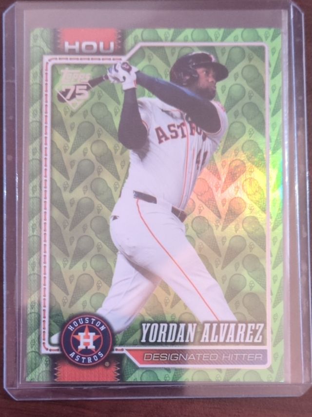 Yordan Alvarez — 2026 Topps - Holiday Ice Cream